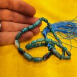 Price and Buy Persian Neyshabur Turquoise Rosary: Handcrafted Tasbih 33 Beads - Image 3
