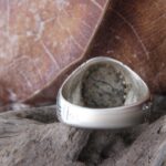 Price and Buy Persian Neyshabur Turquoise Silver Ring Handcrafted AM_4091 - Image 5