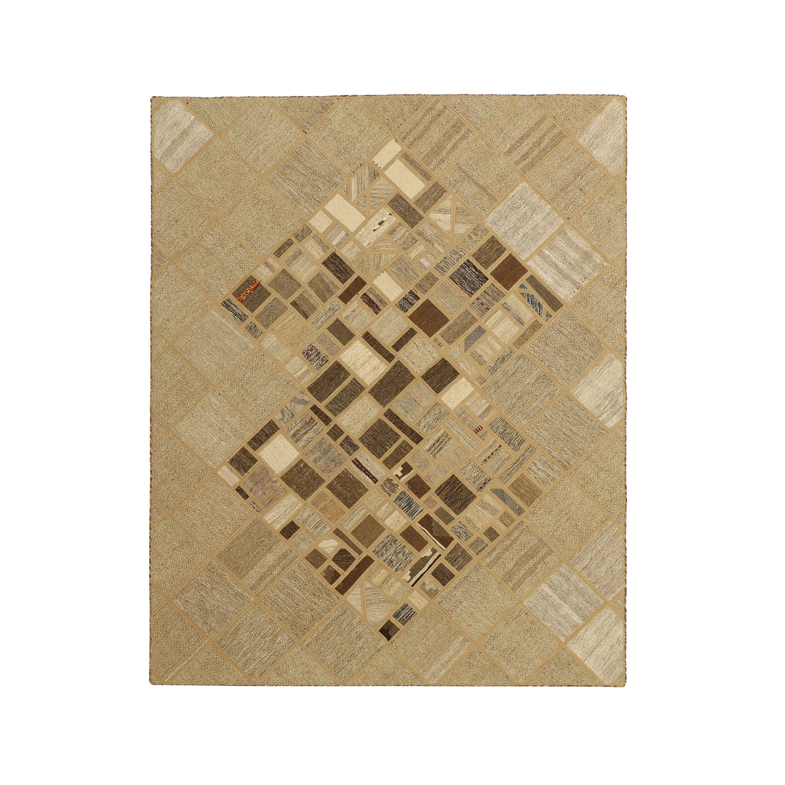 Price and Buy Persian Patchwork Kilim Rug Handwoven Cream