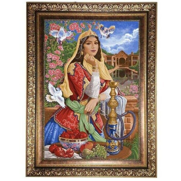 Price and Buy Persian Pictorial Rug Depicting Girl_68f2fe5be1714.jpeg Price and Buy Persian Pictorial Rug Depicting Girl