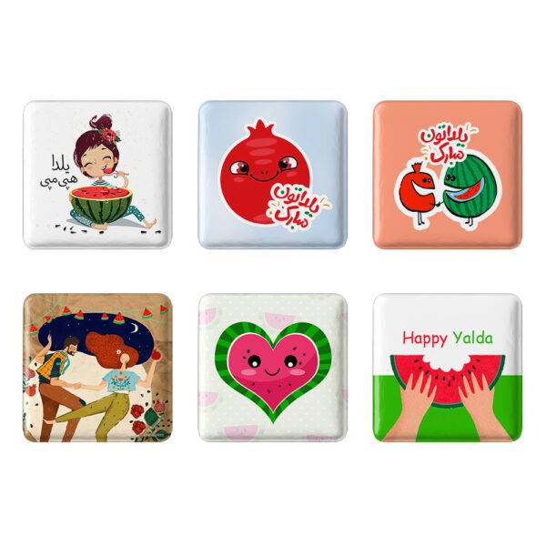 Price and Buy Persian Pinback Button Set – Happy Yalda