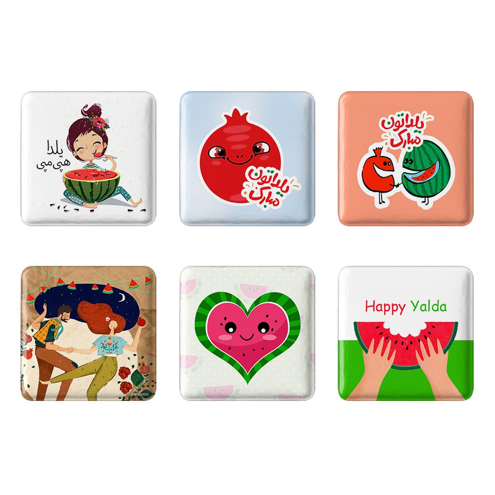 Price and Buy Persian Pinback Button Set – Happy Yalda