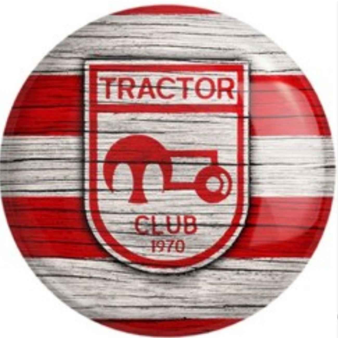 Price and Buy Persian Pinback Button with Matte Scratch-Resistant Tractor Sazi FC Design - Image 5