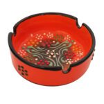 Price and Buy Persian Pottery Ashtray – Handmade Dot Art Design Goldar