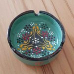 Price and Buy Persian Pottery Ashtray – Handmade Dot Art Design Goldar - Image 7