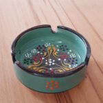 Price and Buy Persian Pottery Ashtray – Handmade Dot Art Design Goldar - Image 8