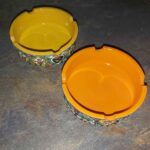 Price and Buy Persian Pottery Ashtray – Minakari Design Panah - Image 4