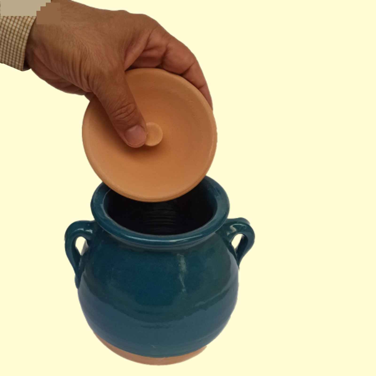Price and Buy Persian Pottery Dizi Pot with Lid for Cooking Abgoosht – Traditional - Image 3