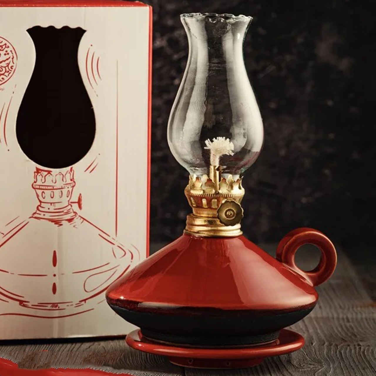 Price and Buy Persian Pottery Kerosene Oil Lamp Ideal for Yalda Night Decoration - Image 3