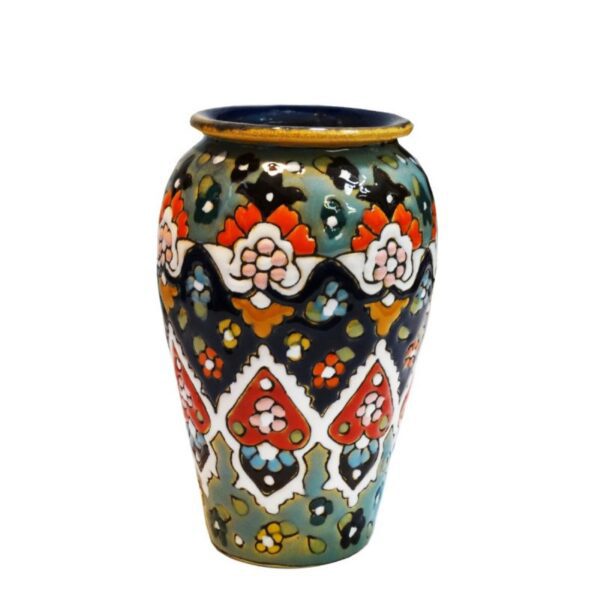 Price and Buy Persian Pottery Makeup Brush Holder in Persian Minakari Handcrafted_690051a55222c.jpeg Price and Buy Persian Pottery Makeup Brush Holder in Persian Minakari Handcrafted