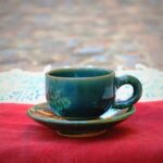 Price and Buy Persian Pottery Teacup & Saucer with Handle Suitable for Tea - Image 4