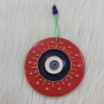 Price and Buy Persian Pottery Wall Hanging Amulet Model Cheshm Nazar - Image 3