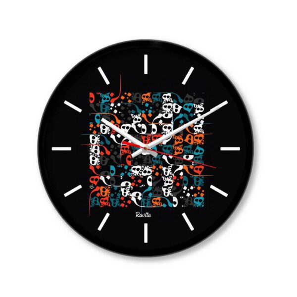 Price and Buy Persian Print Desk Clock Round with Calligraphy Alphabet_68fdd5b860b4d.jpeg Price and Buy Persian Print Desk Clock Round with Calligraphy Alphabet