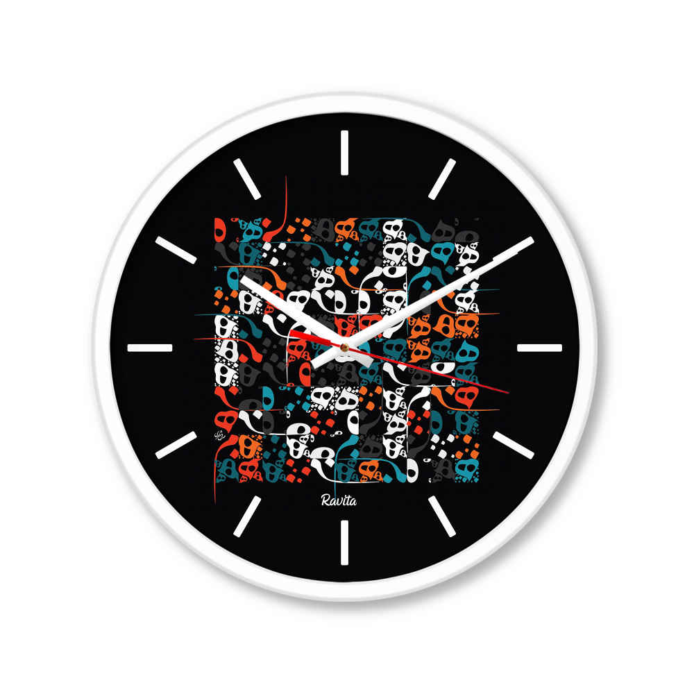 Price and Buy Persian Print Desk Clock Round with Calligraphy Alphabet - Image 5