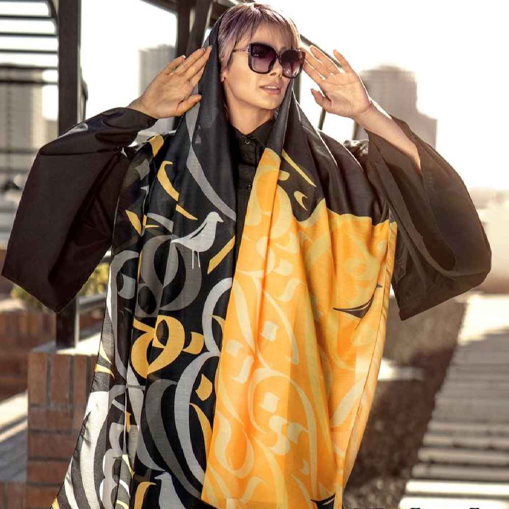 Price and Buy Persian Printed Shawl Artistic & Lightweight Eshgh - Image 3
