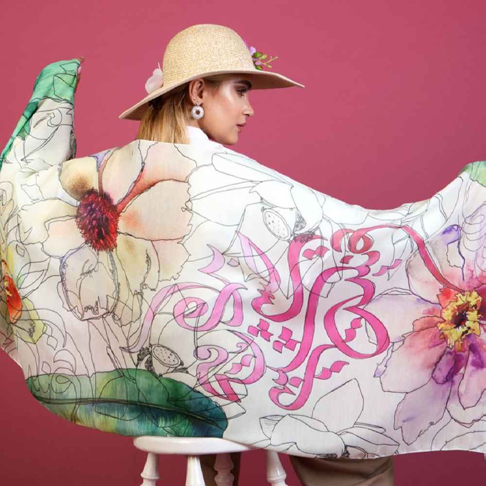 Price and Buy Persian Printed Shawl Artistic & Lightweight Hess