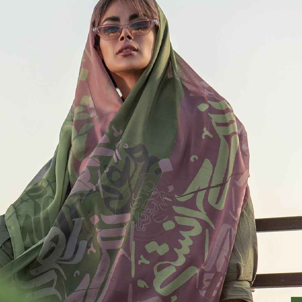 Price and Buy Persian Printed Shawl Artistic & Lightweight Hiva - Image 3