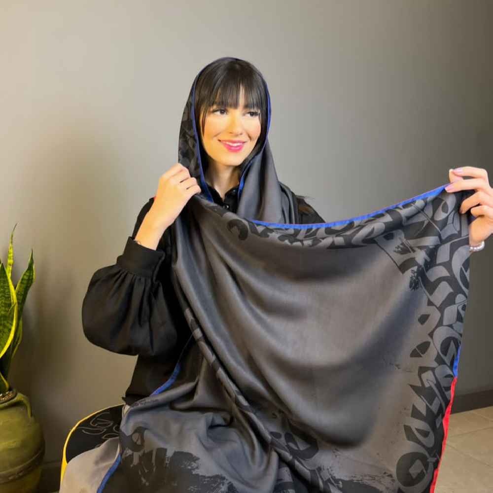 Price and Buy Persian Printed Shawl Artistic & Lightweight Majnun - Image 3