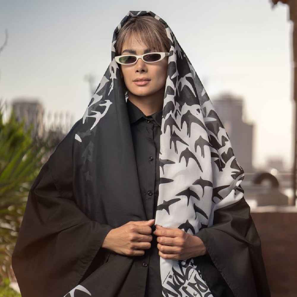 Price and Buy Persian Printed Shawl Artistic & Lightweight Parastoo - Image 3