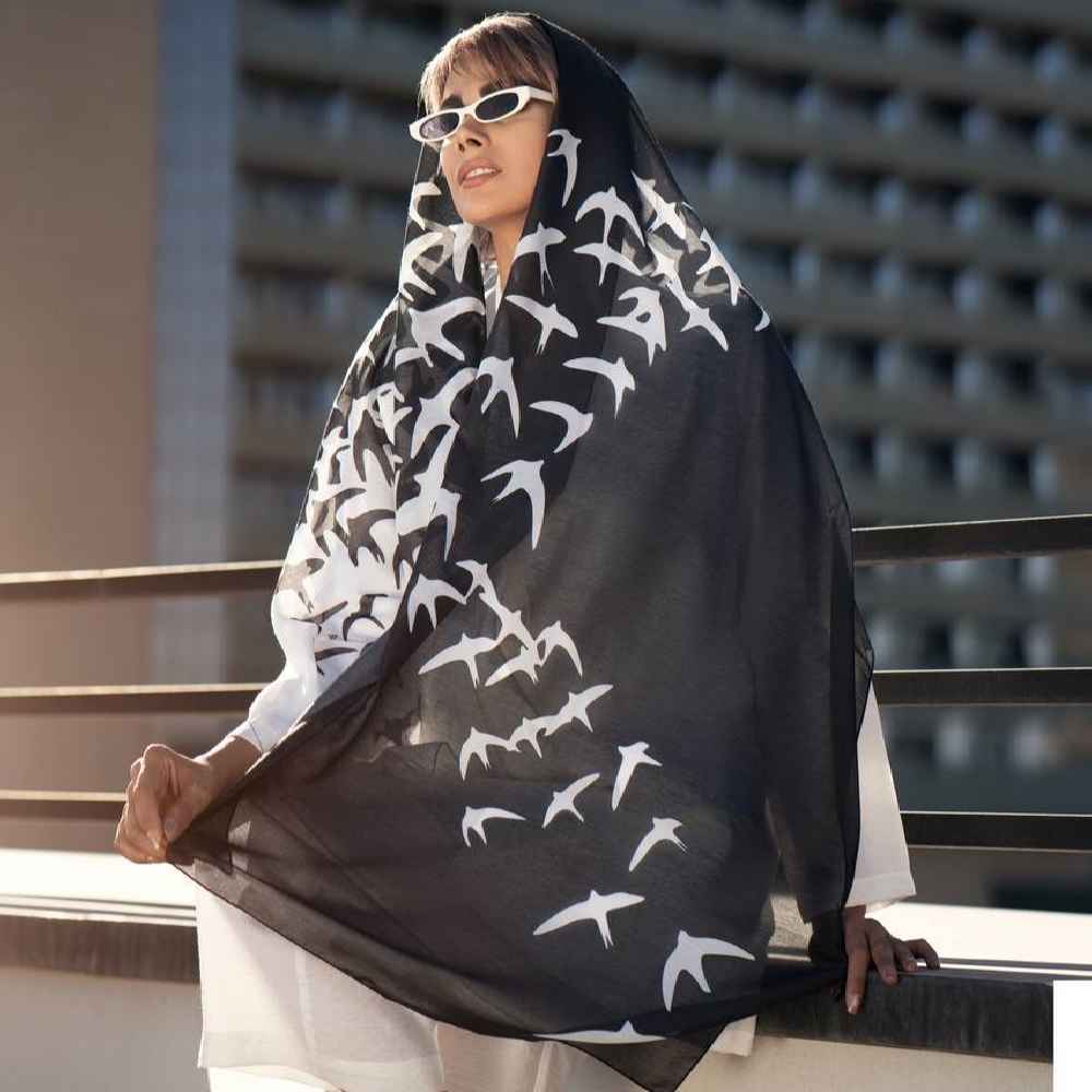 Price and Buy Persian Printed Shawl Artistic & Lightweight Parastoo - Image 5