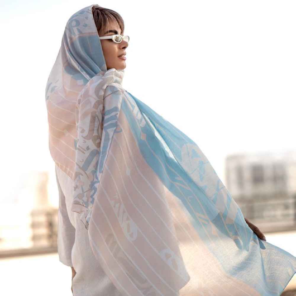 Price and Buy Persian Printed Shawl Artistic & Lightweight Vall - Image 3