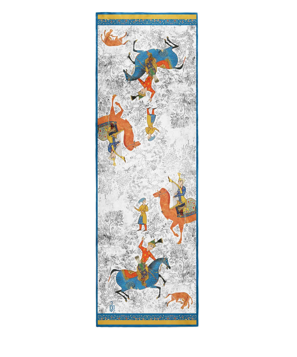 Price and Buy Persian Printed Shawl for Women Artistic & Lightweight Bahram - Image 3
