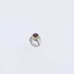 Price and Buy Persian Red Ruby Silver Ring For Men Handcrafted - Image 3