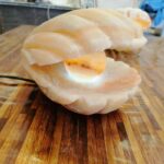 Price and Buy Persian Salt Rock Lamp for Natural Wellness – Perfect Gift for Stress Relief with Shel Design - Image 3