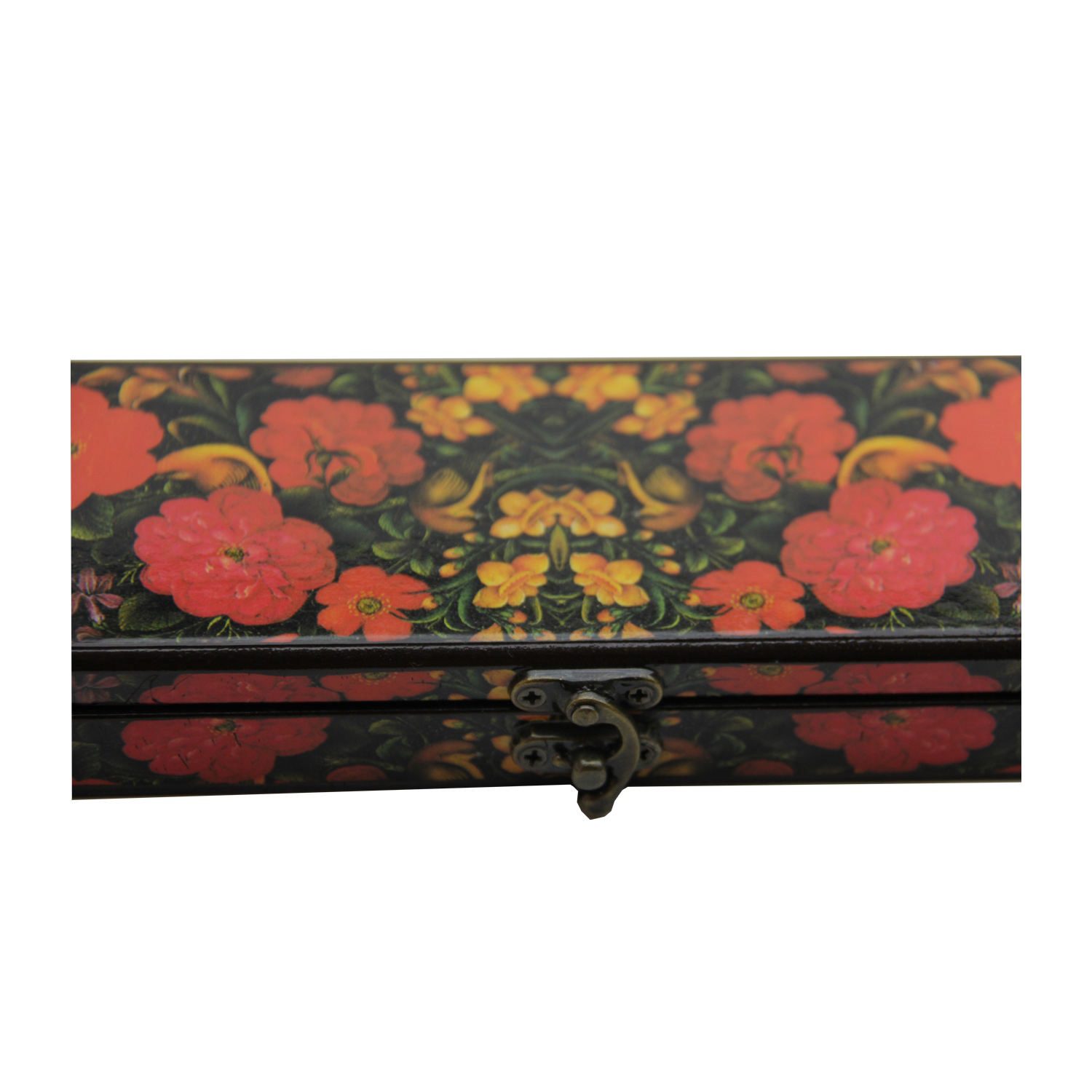 Price and Buy Persian Santur Hammers Storage Box Model Red Flower - Image 3