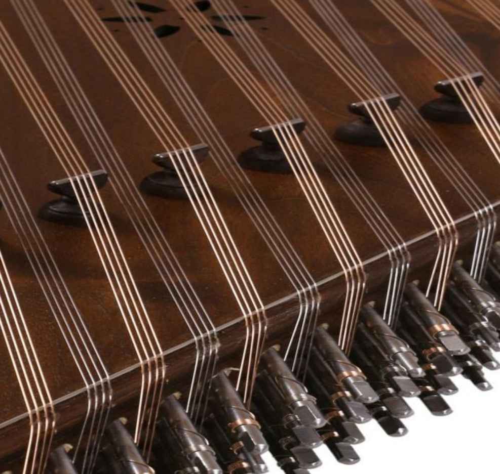 Price and Buy Persian Santur – Handcrafted Hammered Dulcimer by Fard, 2 Stamps - Image 6