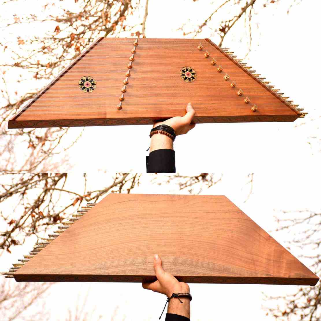 Price and Buy Persian Santur – Handcrafted Hammered Dulcimer by IranSaz, Rokhsare - Image 3