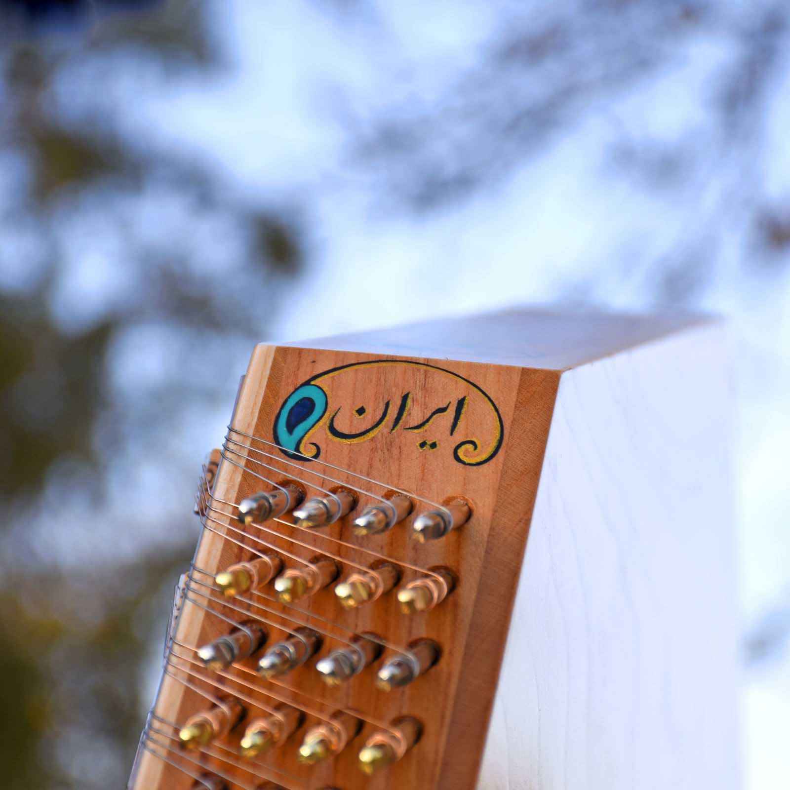 Price and Buy Persian Santur – Handcrafted Hammered Dulcimer by IranSaz, Roz - Image 4
