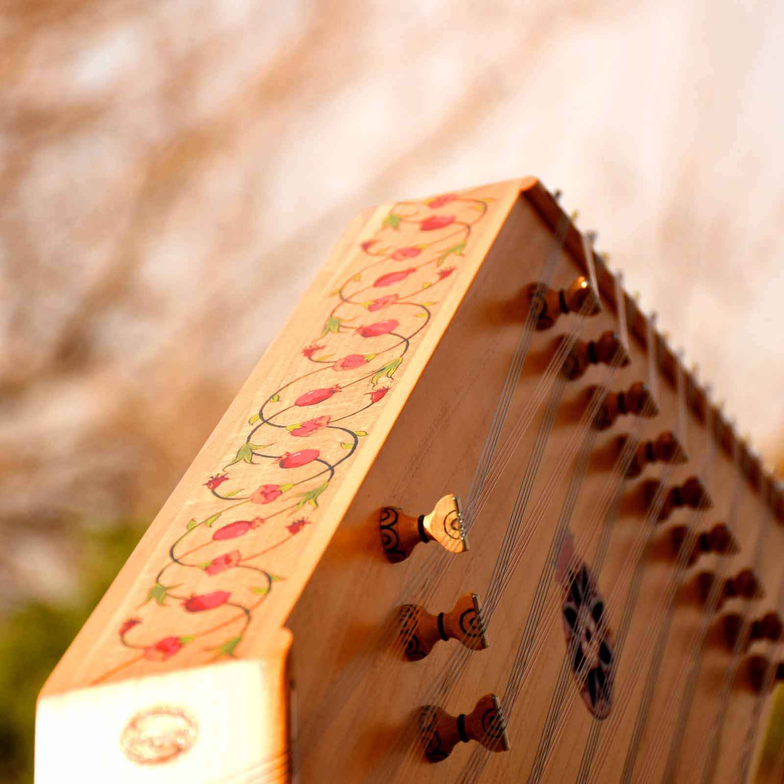 Price and Buy Persian Santur – Handcrafted Hammered Dulcimer by IranSaz, Yalda - Image 3