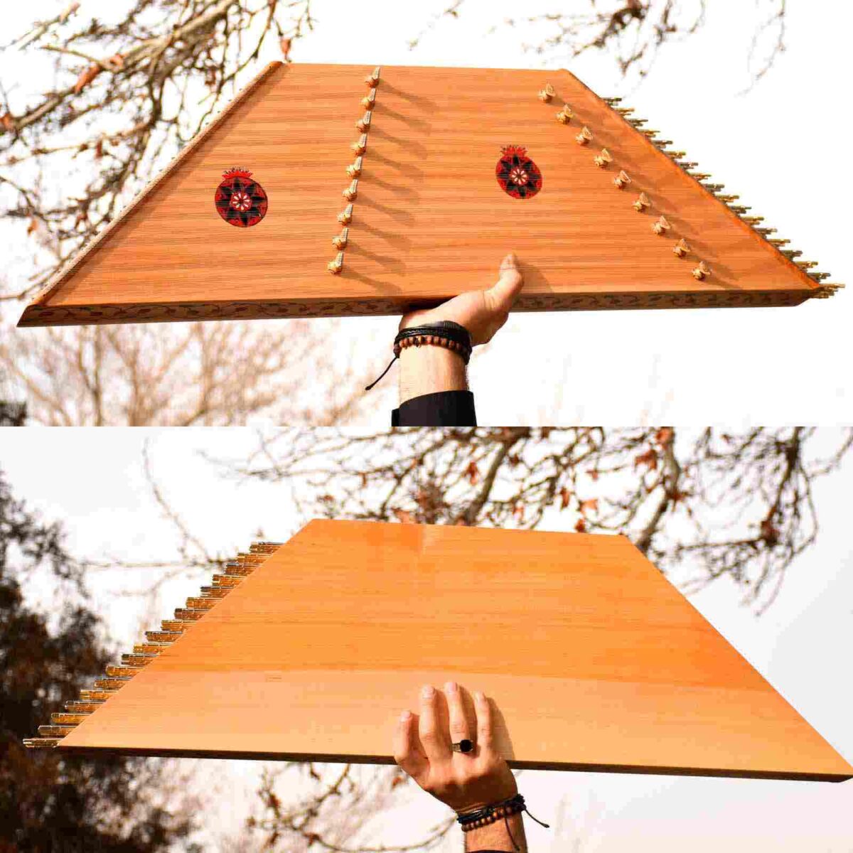 Price and Buy Persian Santur – Handcrafted Hammered Dulcimer by IranSaz, Yalda - Image 4