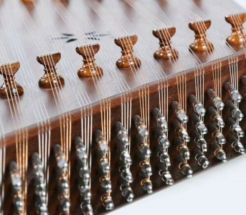 Price and Buy Persian Santur – Handcrafted Hammered Dulcimer by Vafaei, 4 Stamps - Image 5