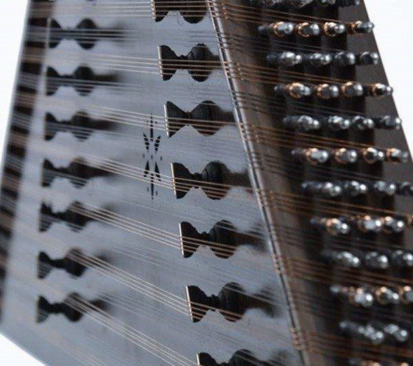 Price and Buy Persian Santur – Handcrafted Hammered Dulcimer by Vafahei, 2 Stamps - Image 4