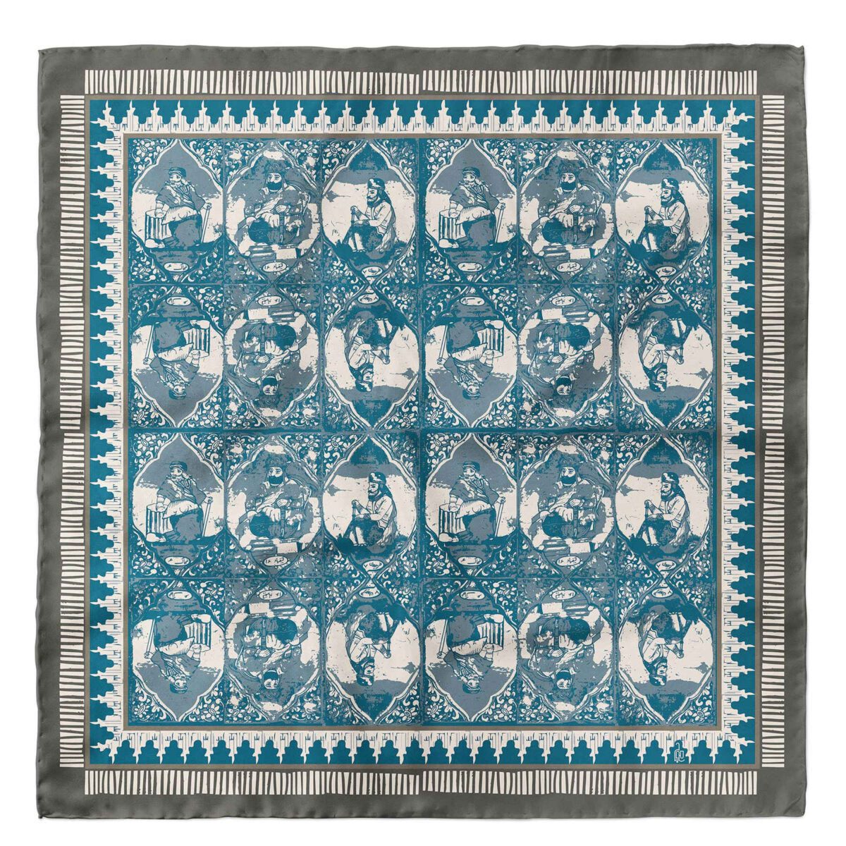 Price and Buy Persian Scarf for Women – Luxe and Vibrant Motif Hamam Golzar