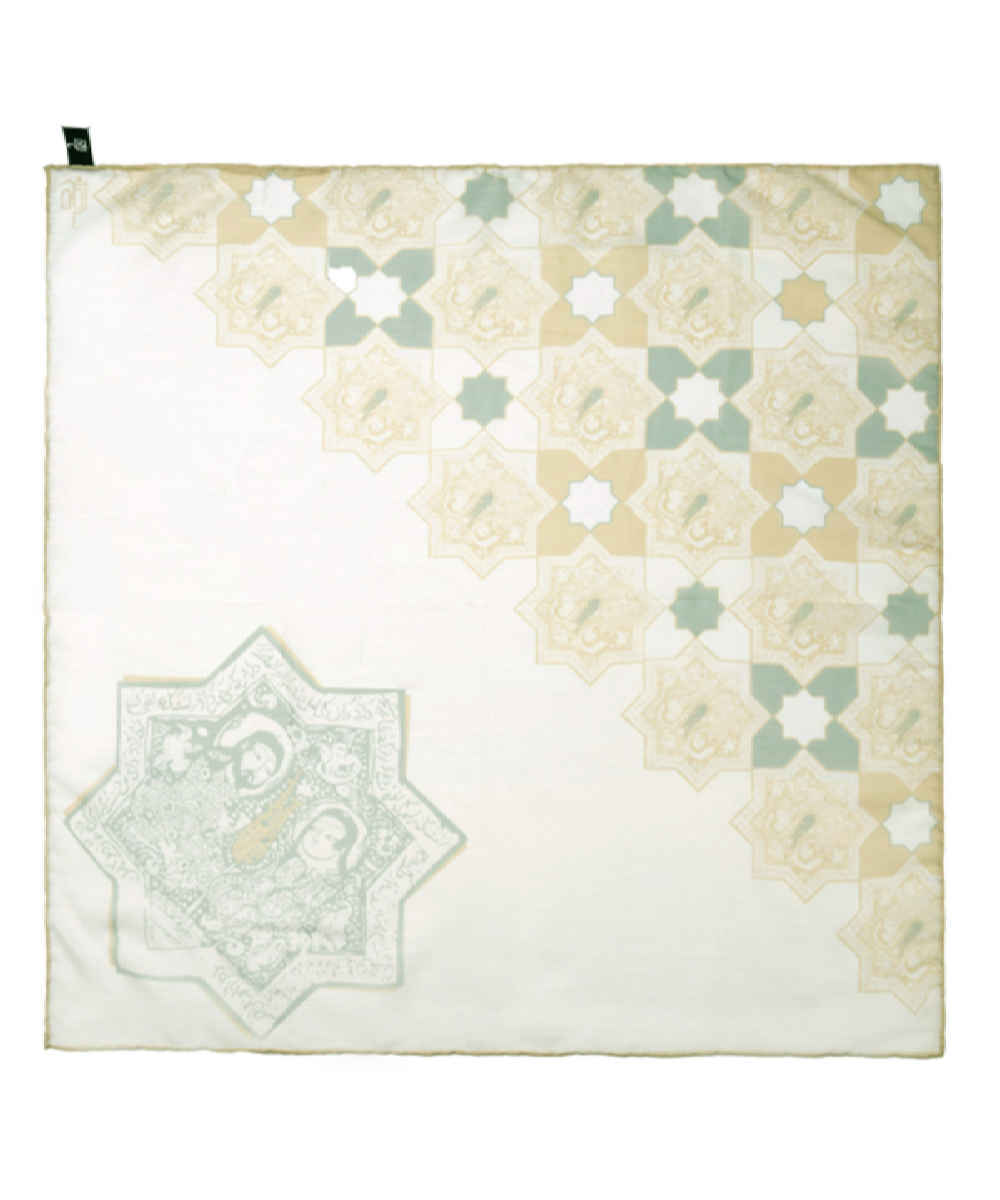 Price and Buy Persian Scarf for Women – Luxe and Vibrant Motif Sabooh - Image 3