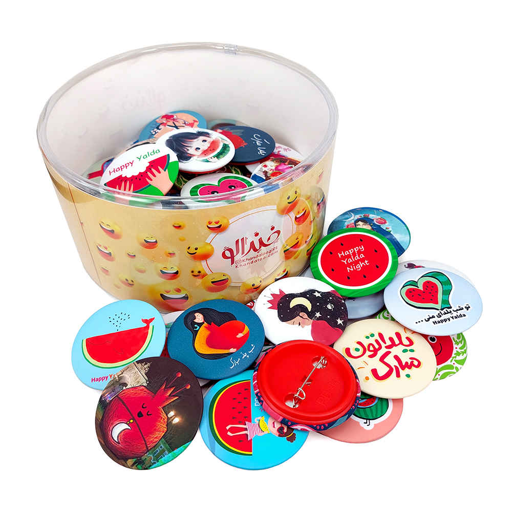 Price and Buy Persian Set of 49 Pinback Buttons – Shab-e Chelle - Image 3