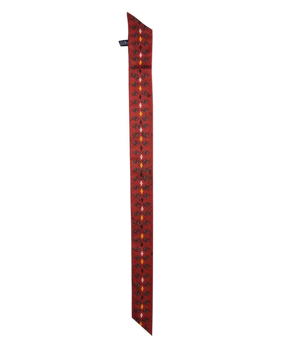 Price and Buy Persian Silk Neck Scarf for Women Luxe and Vibrant Square Diyar - Image 5
