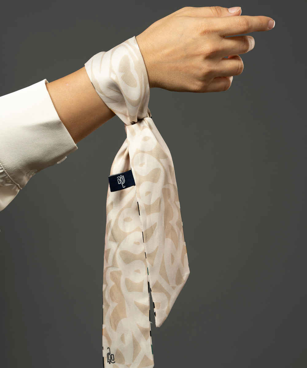 Price and Buy Persian Silk Neck Scarf for Women Luxe and Vibrant Square Khial - Image 5