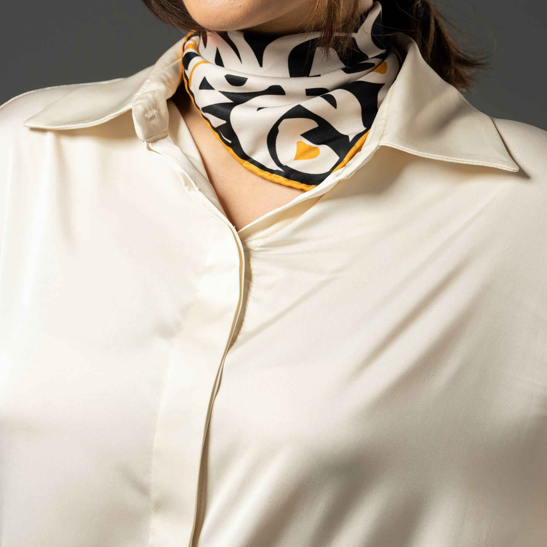 Price and Buy Persian Silk Neck Scarf for Women Luxe and Vibrant Square Khial