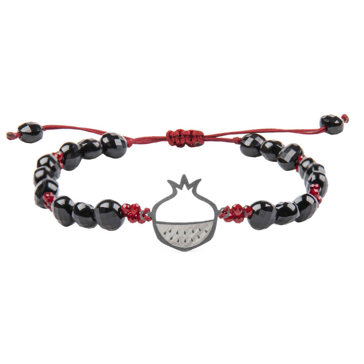 Price and Buy Persian Silver Beaded Bracelet for Women – Anardoon Model