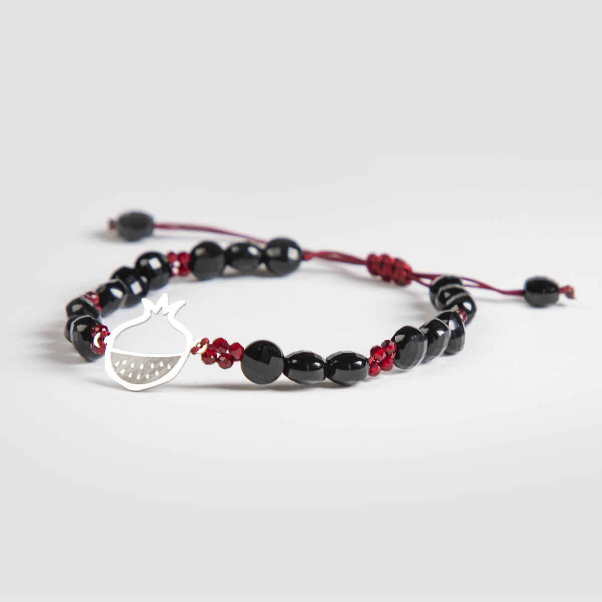 Price and Buy Persian Silver Beaded Bracelet for Women – Anardoon Model - Image 4