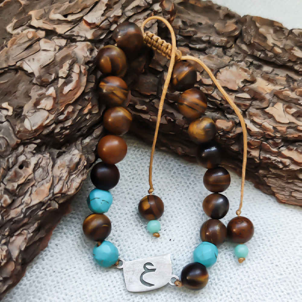 Price and Buy Persian Silver Beaded Bracelet for Women – Ayn Design - Image 5