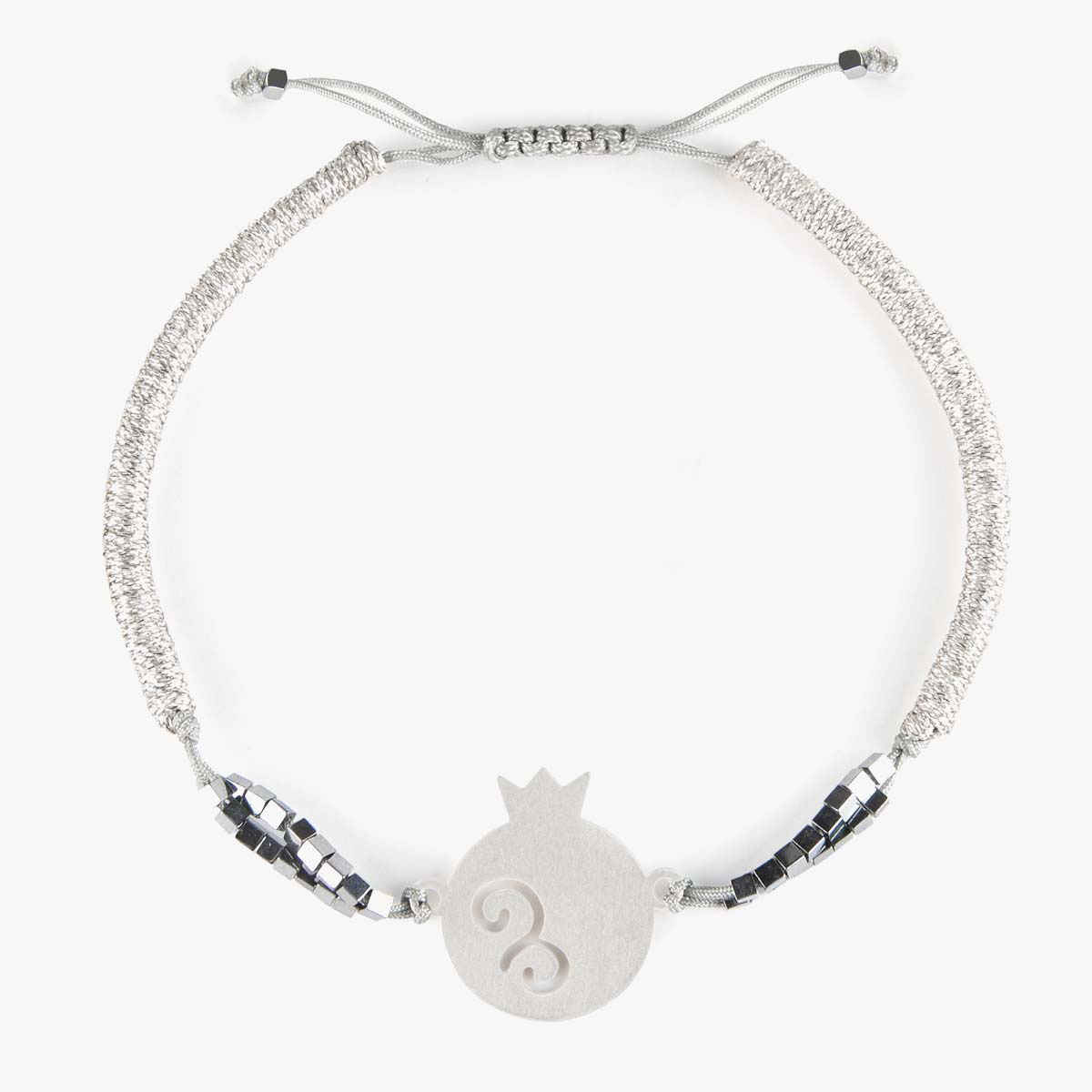 Price and Buy Persian Silver Beaded Bracelet for Women – Yalda Design - Image 3
