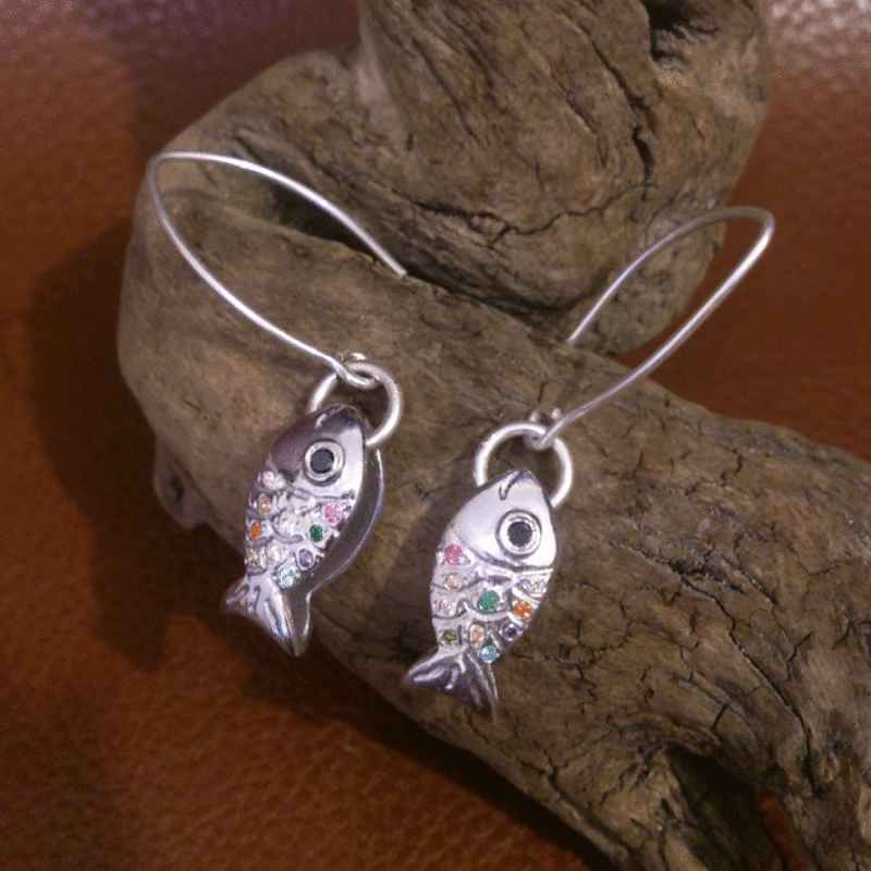 Price and Buy Persian Silver Earrings Model Mahi