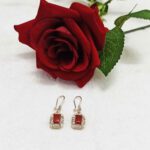 Price and Buy Persian Silver Earrings with Agate Gemstone - Image 4