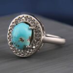 Price and Buy Persian Silver Jewelry Set with Natural Turquoise Gemstone - Image 3