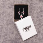 Price and Buy Persian Silver Jewelry Set with Ruby Gemstone for Women Amilis - Image 3